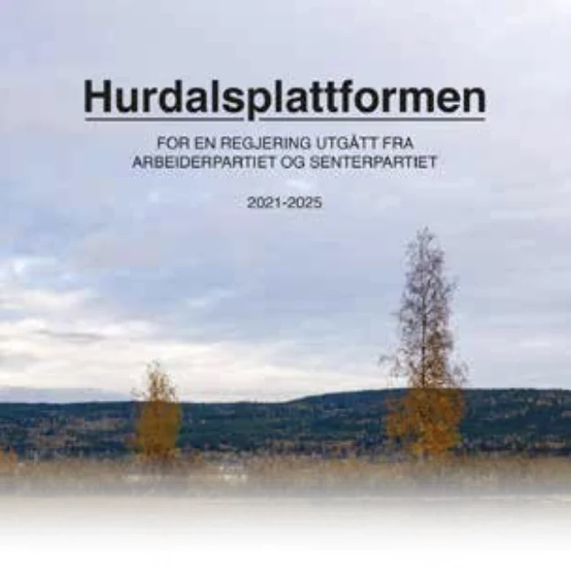 Forside av Hurdalplattformen
